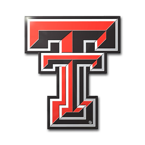 Texas Tech Red Raiders Auto Emblem Color