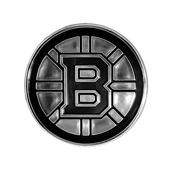 Boston Bruins Chrome Auto Emblem