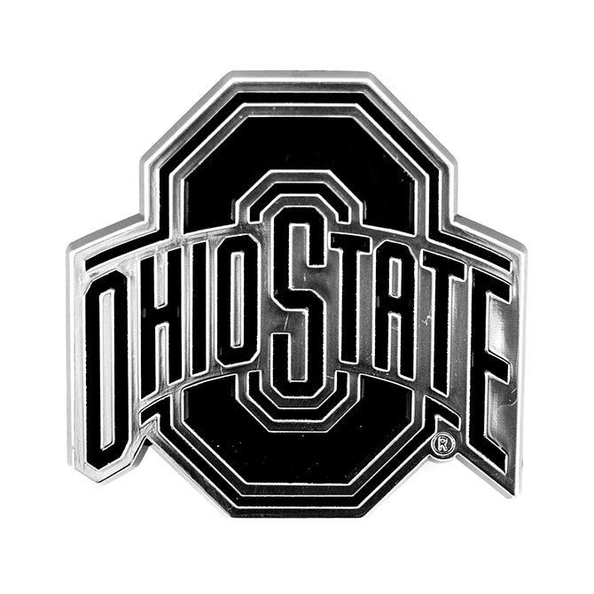 Ohio State Buckeyes Chrome Auto Emblem