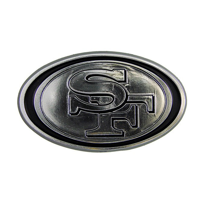 San Francisco 49ers Chrome Auto Emblem