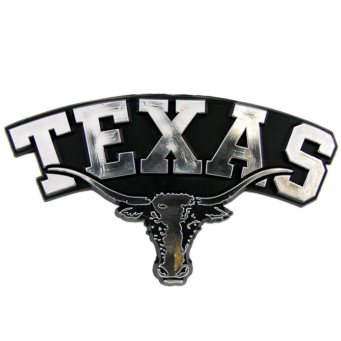 Texas Longhorns Chrome Auto Emblem