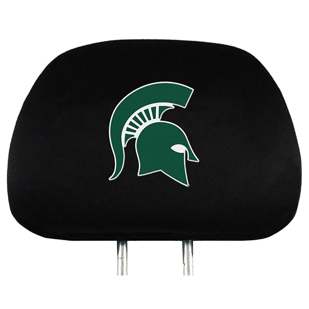 Michigan State Spartans Head Rest Cover