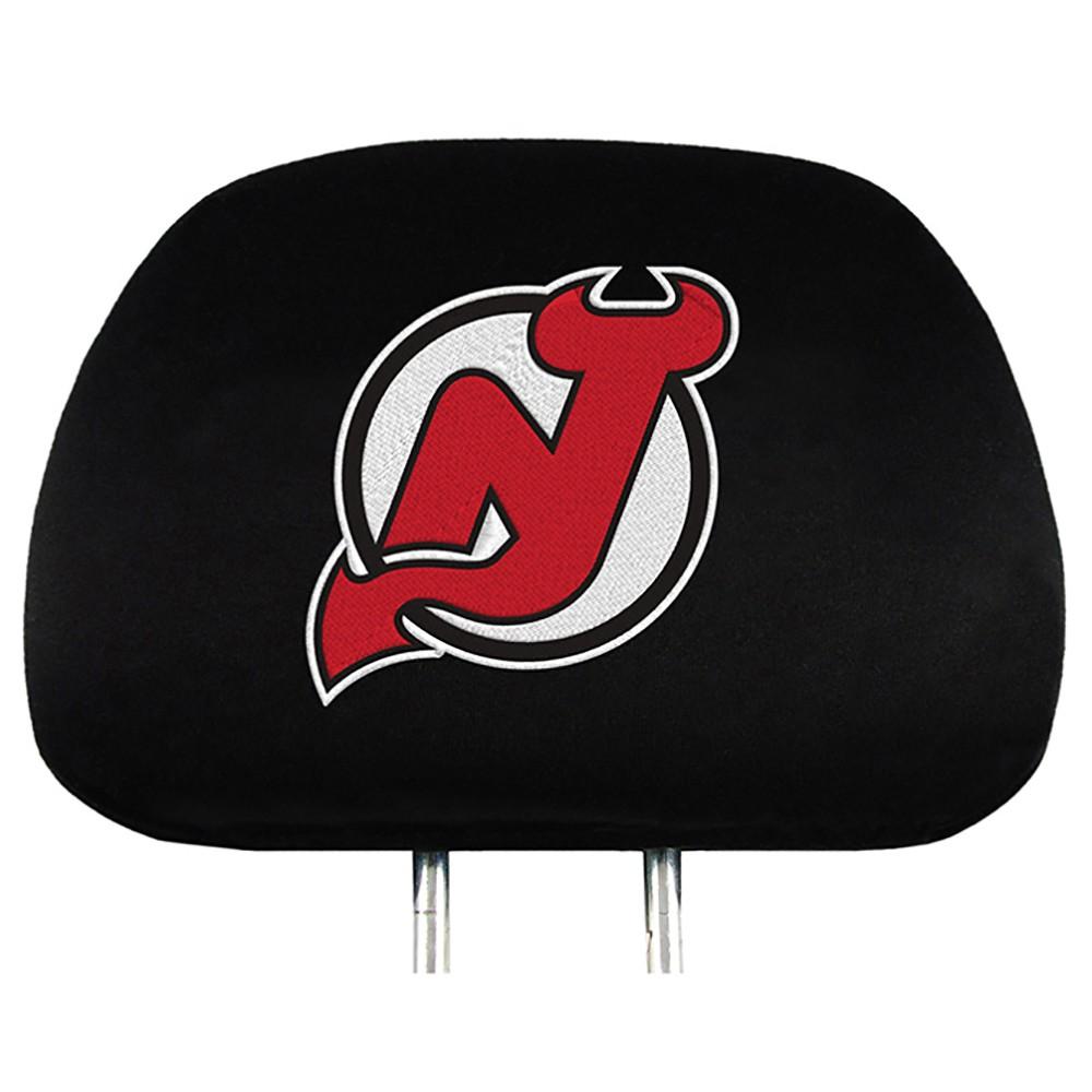 New Jersey Devils Head Rest Cover