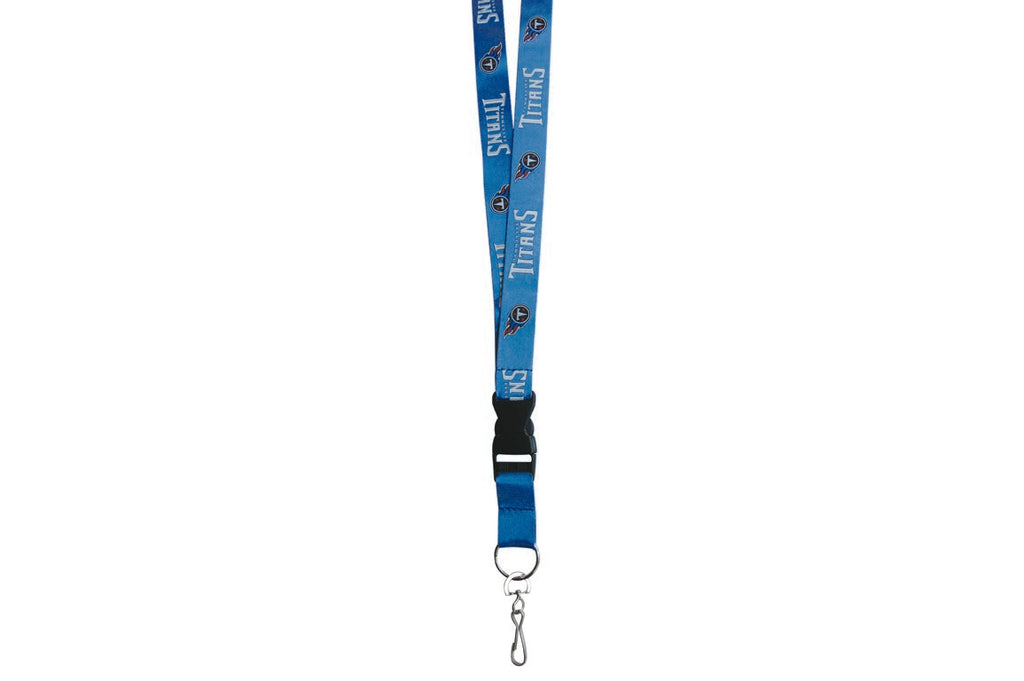 Tennessee Titans Two Tone Lanyard with Detachable Key Ring