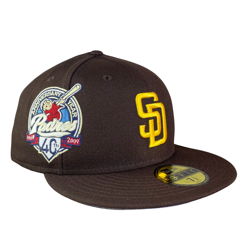59FIFTY San Diego Padres Brown/Purple XL Logo Patch
