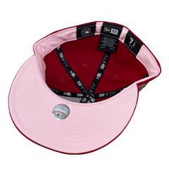 Philadelphia Phillies 2008 World Series Pink Brim and Side Patch Cap, Phillies Pink Side Patch Hat