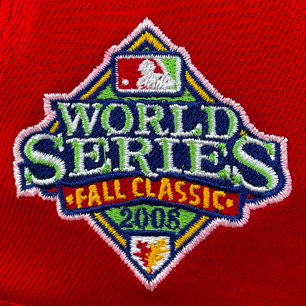 MLB Philadelphia Phillies 2008 World Series T-Shirt Red (L) – Chop