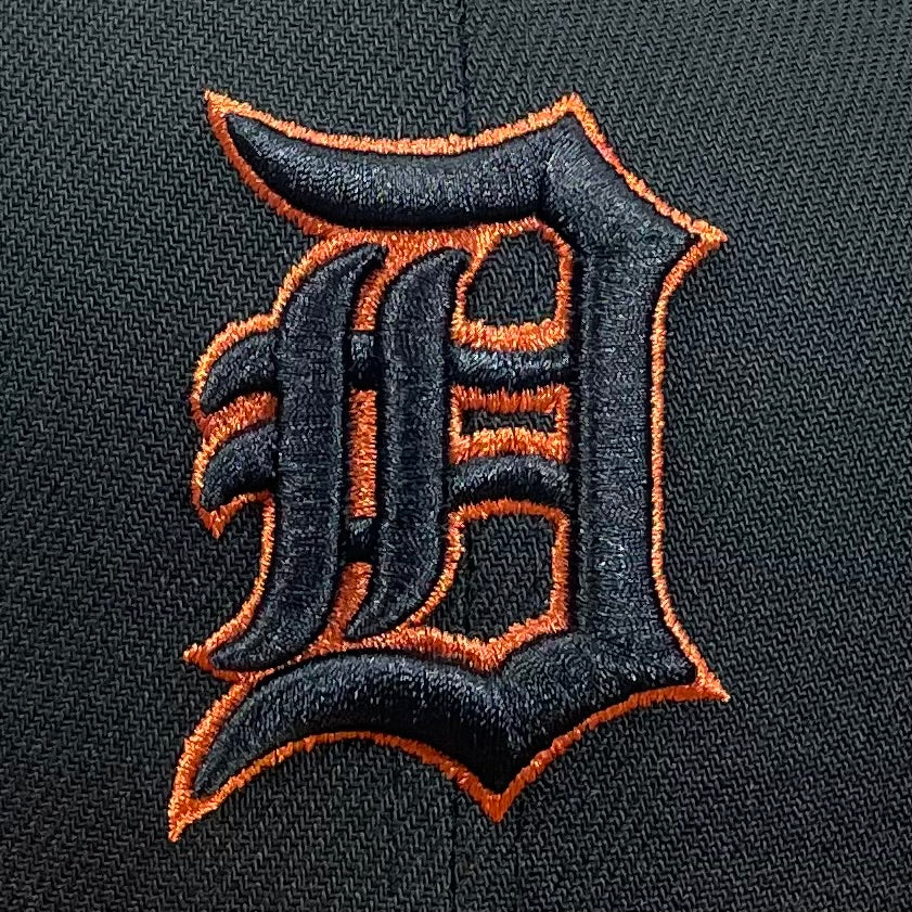 59FIFTY Detroit Tigers Black/Rust Orange/Green 1968 World Series Patch