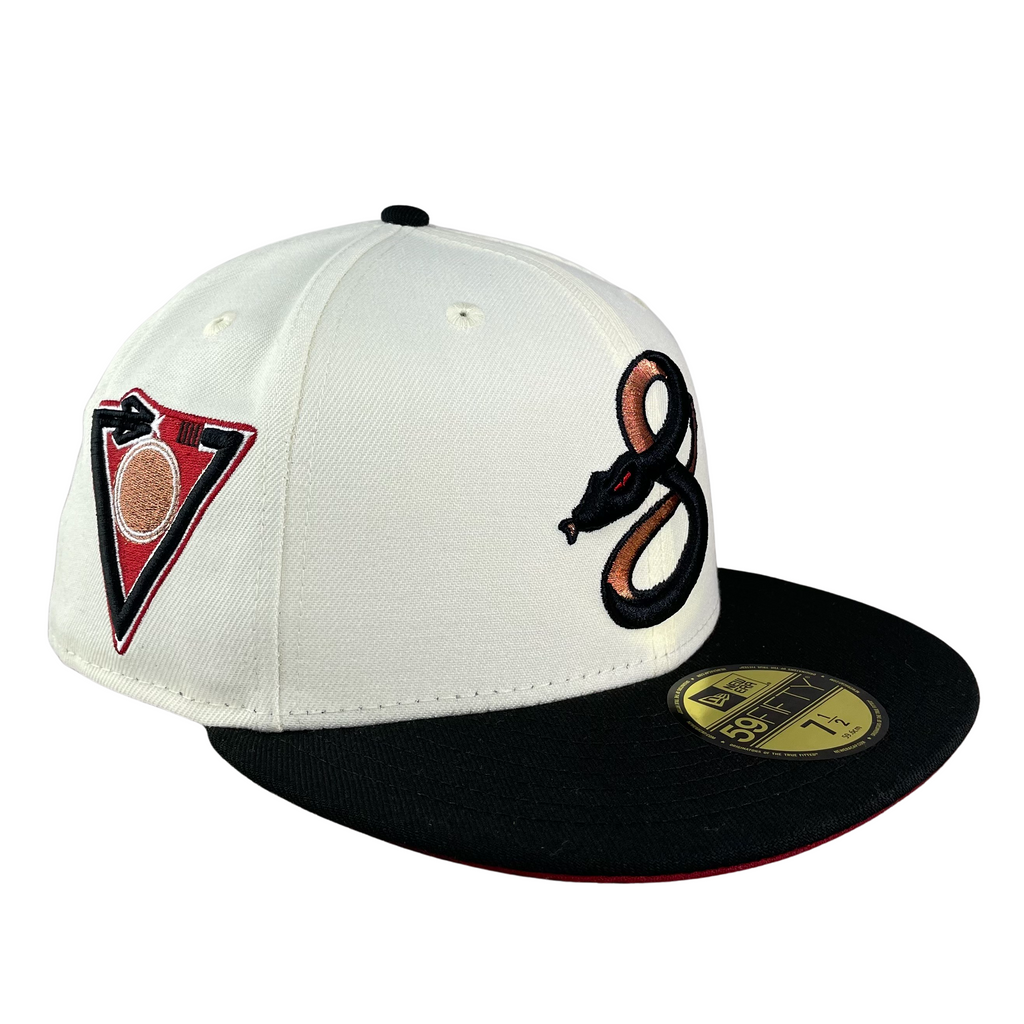59FIFTY Arizona Diamondbacks Chrome/Black/Cardinal City Connect Patch