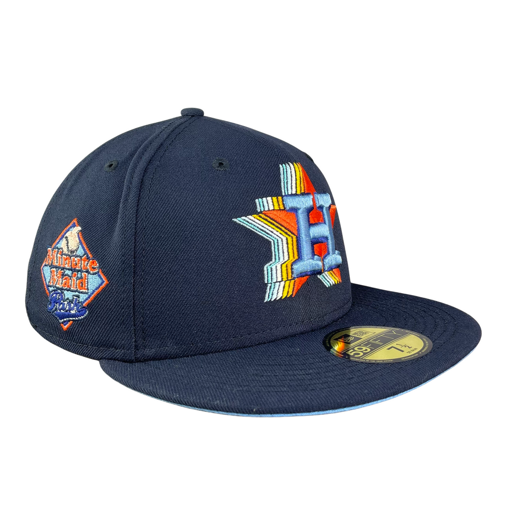 59FIFTY Houston Astros Navy/Sky Blue Minute Maid Park Patch