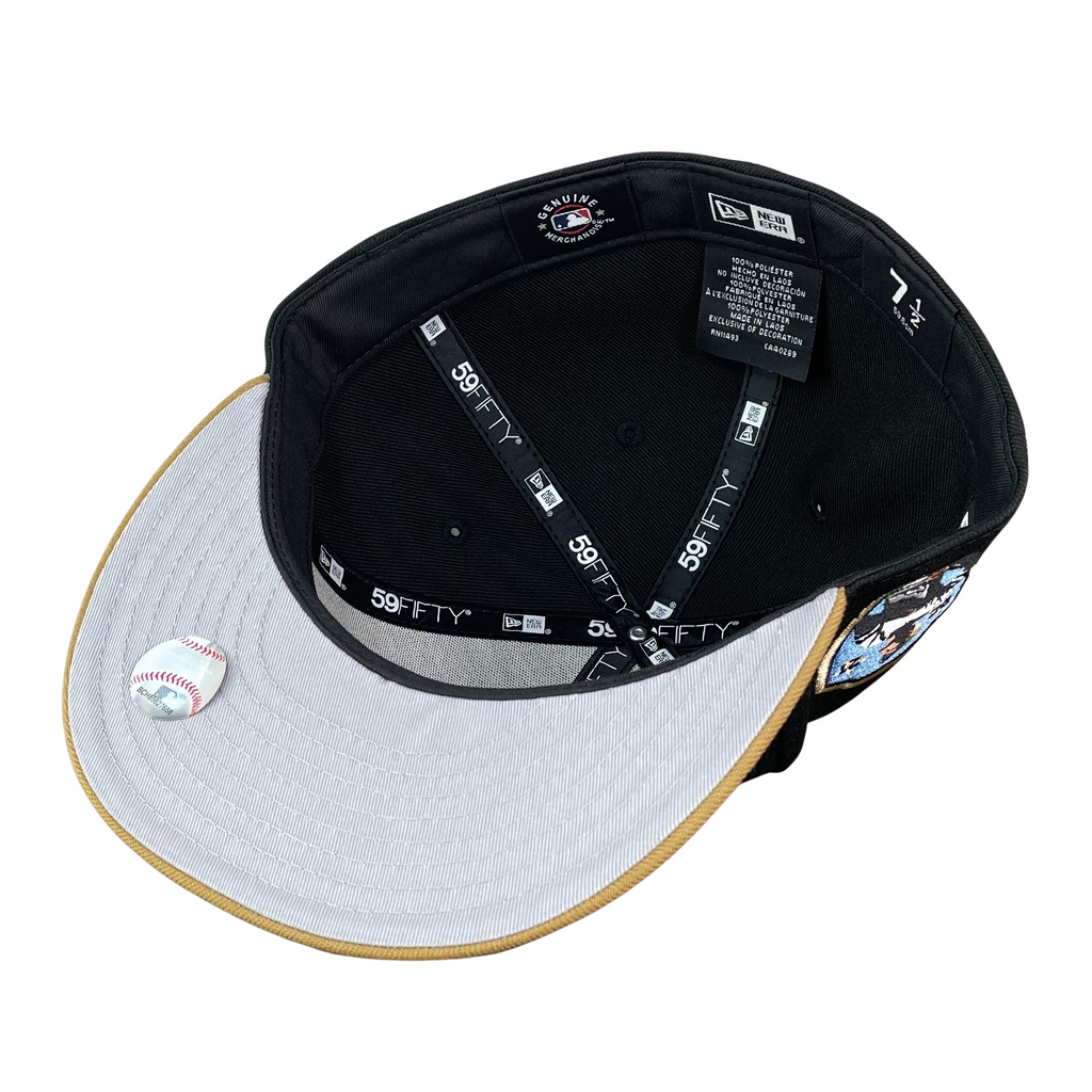 New Era Pittsburgh Pirates Roberto Clemente Chrome Gold Two Tone Edition  59Fifty Fitted Hat, EXCLUSIVE HATS, CAPS