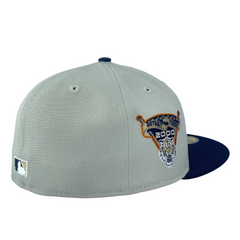 59FIFTY Detroit Tigers Stone/Navy/Green Year 2000 Patch