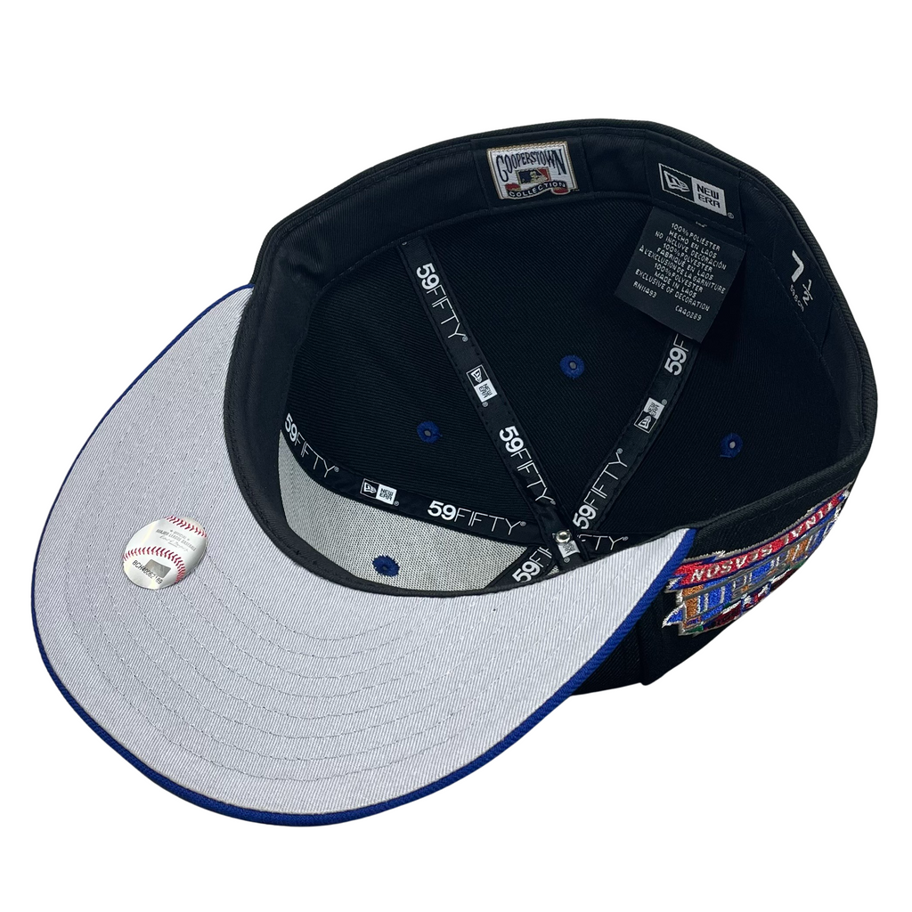 59Fifty Texas Rangers 50th Anniversary Black Crown Collection