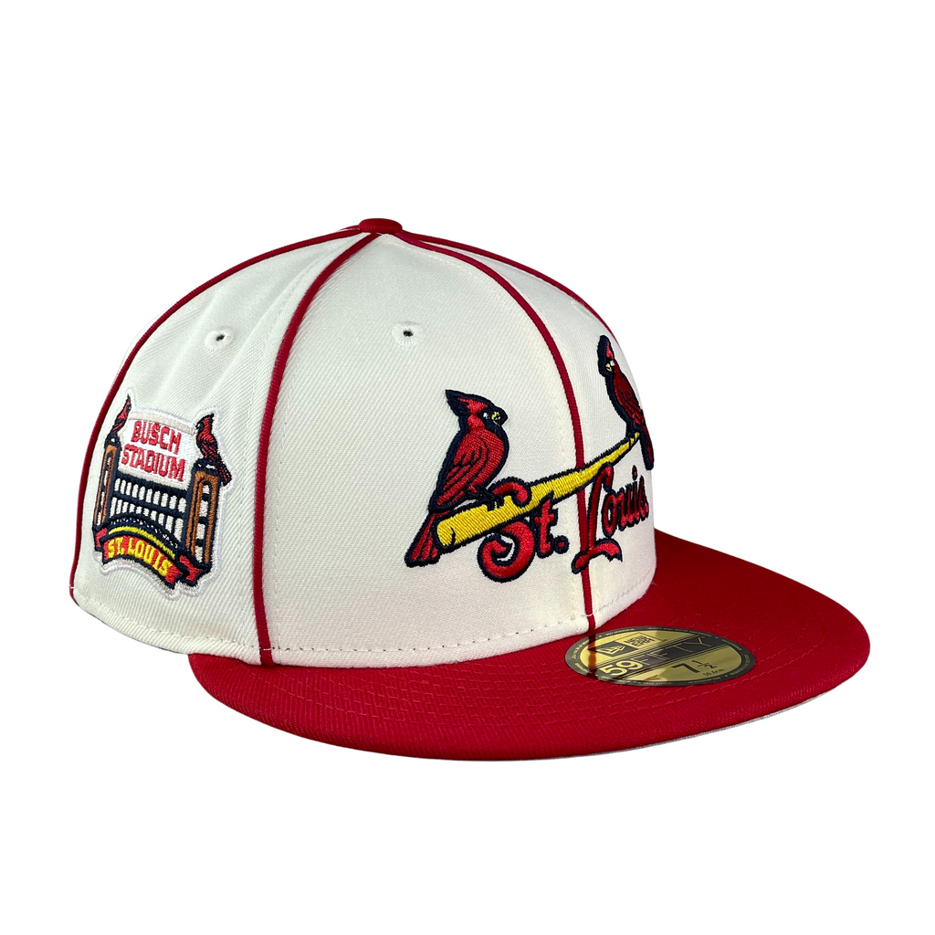 59FIFTY St. Louis Cardinals Cream/Red/Gray Busch Stadium Patch