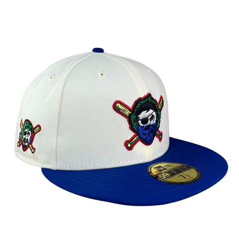 59FIFTY Pittsburgh Pirates Chrome/Royal/Green Pirate Patch