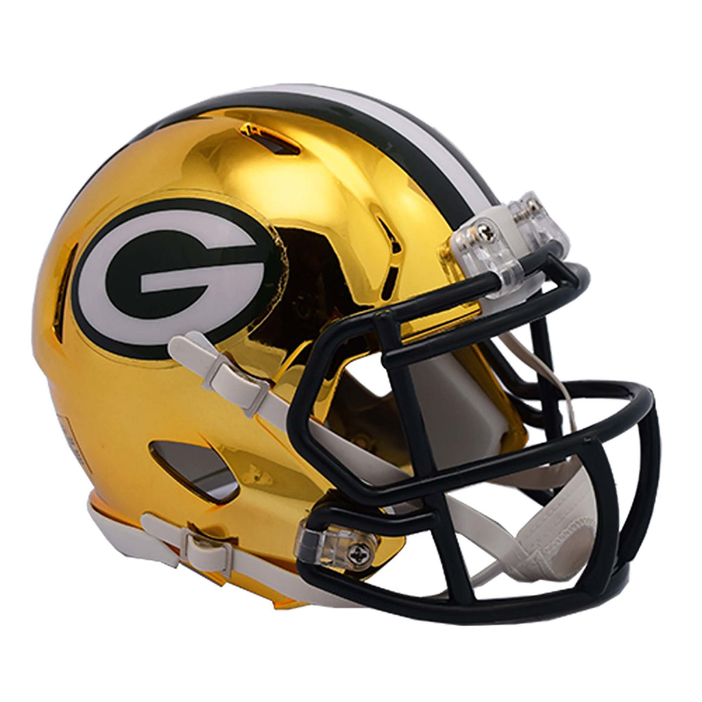 Green Bay Packers Alternate Chrome Mini Helmet