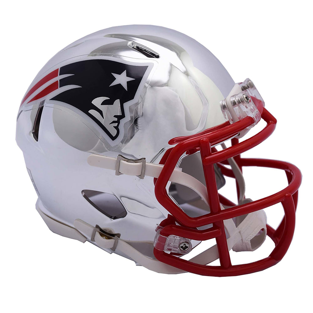 New England Patriots Alternate Chrome Mini Helmet