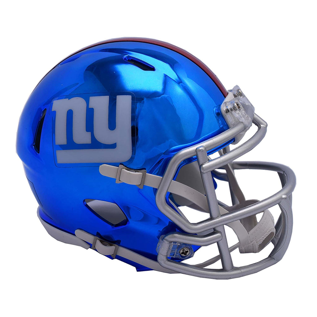 football giants helmet New York Giants Alternate Chrome Mini Helmet – Fan Treasures