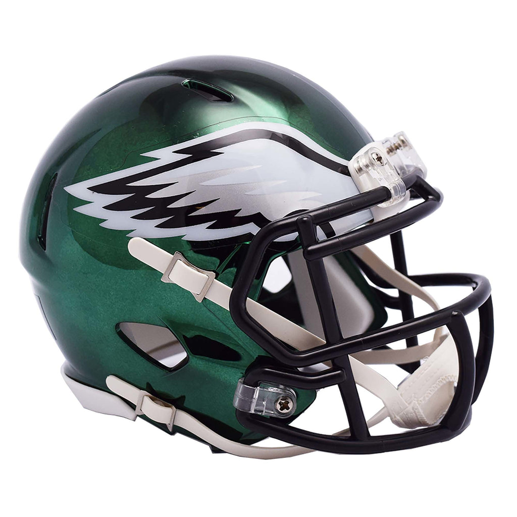 Philadelphia Eagles Alternate Chrome Mini Helmet