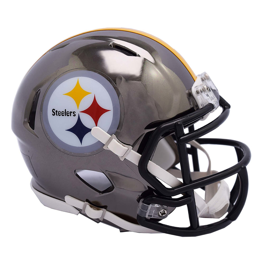 Pittsburgh Steelers Alternate Chrome Mini Helmet