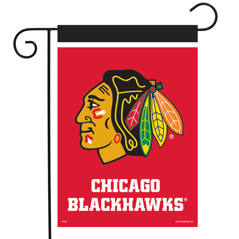 Chicago Blackhawks Garden Flag