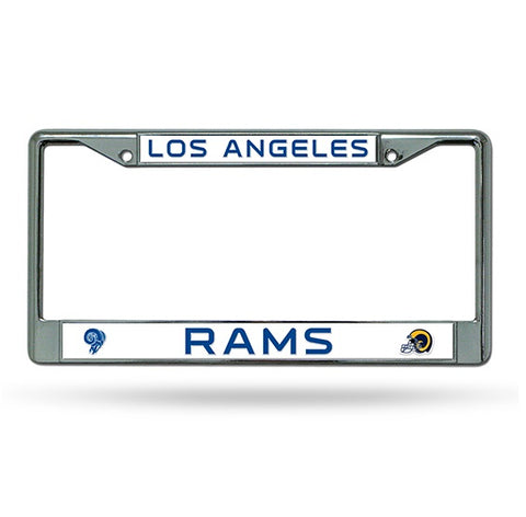Los Angeles Rams Chrome License Frame S