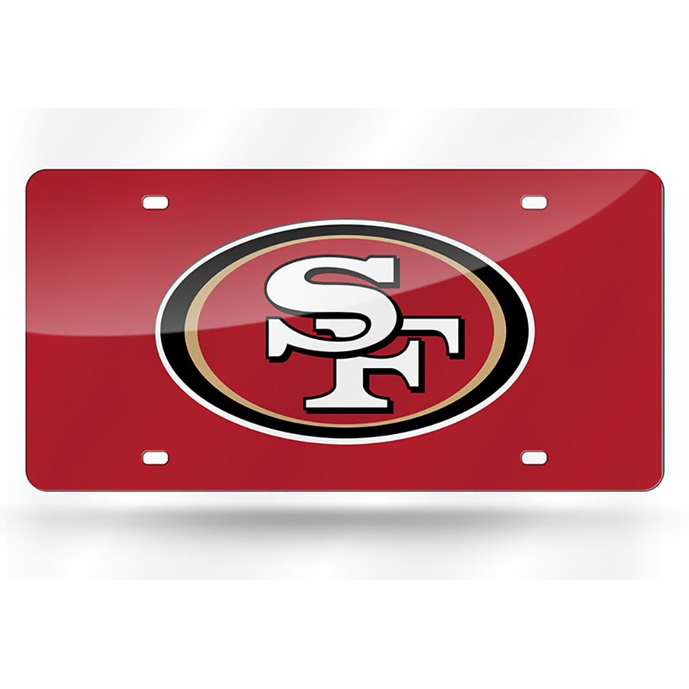 San Francisco 49ers Logo Red Laser Tag