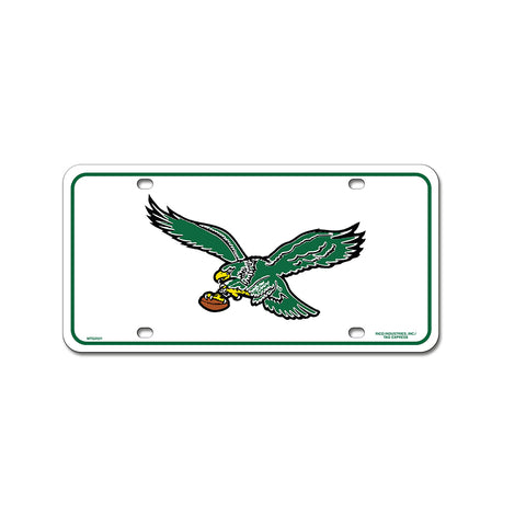 Philadelphia Eagles Retro Metal Tag - White