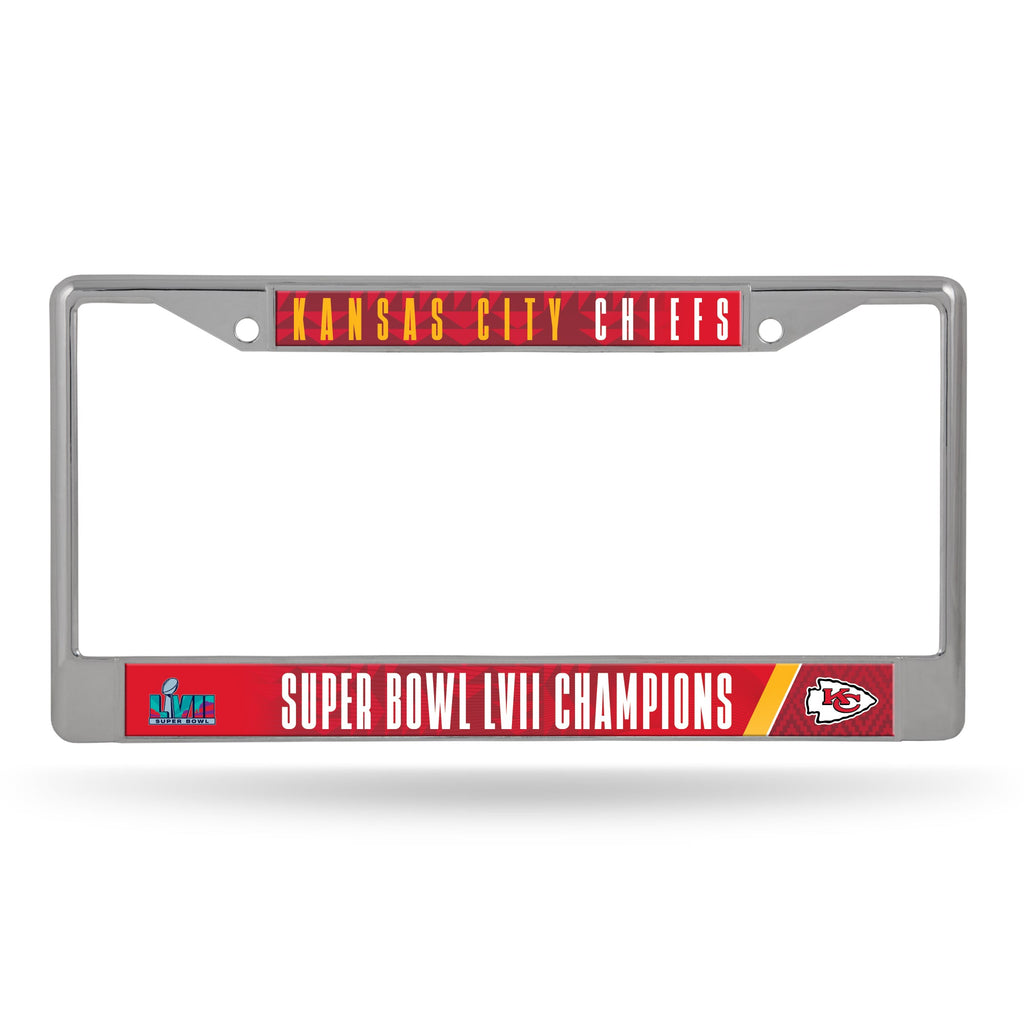 Kansas City Chiefs Super Bowl LVII Champions All Over Print Chrome Frame