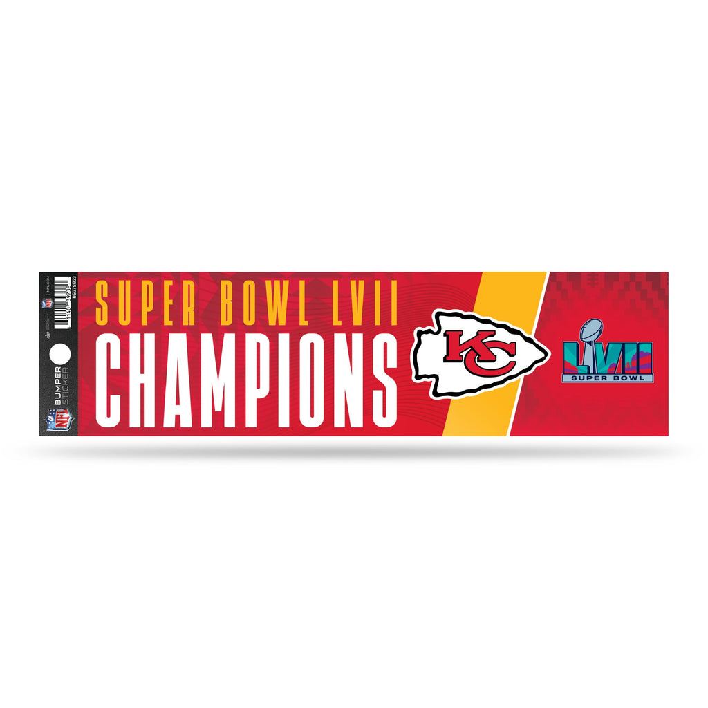 Kansas City Chiefs Super Bowl LVII Champions Bumper Sticker
