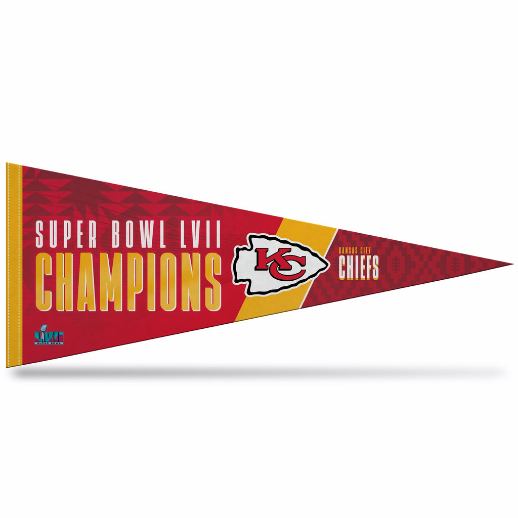 Kansas City Chiefs Super Bowl LVII Champions 12" x 30" Pennant