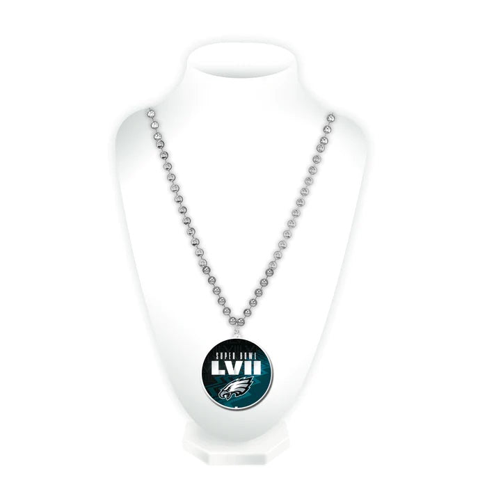 Philadelphia Eagles Super Bowl 57 Bound Bead with Medallion