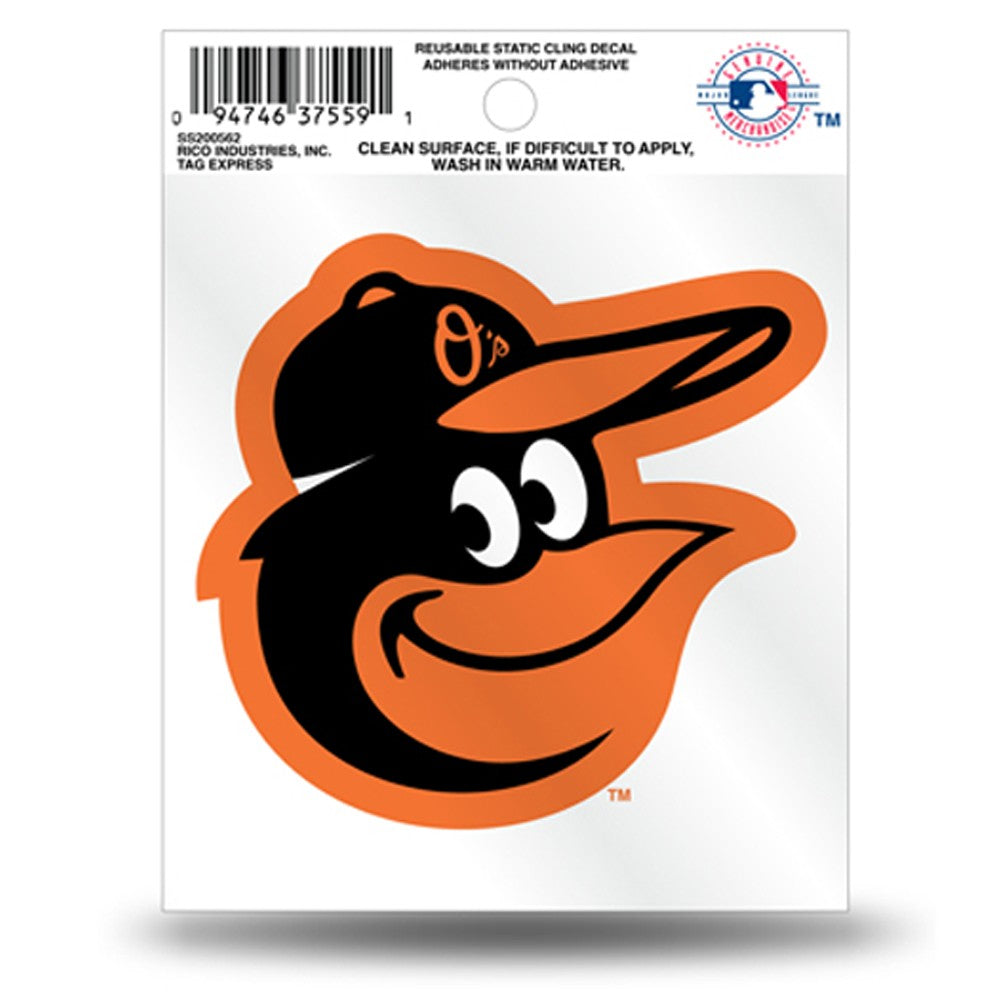 Baltimore Orioles Small Static Cling