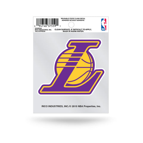 Los Angeles Lakers Small Static Cling
