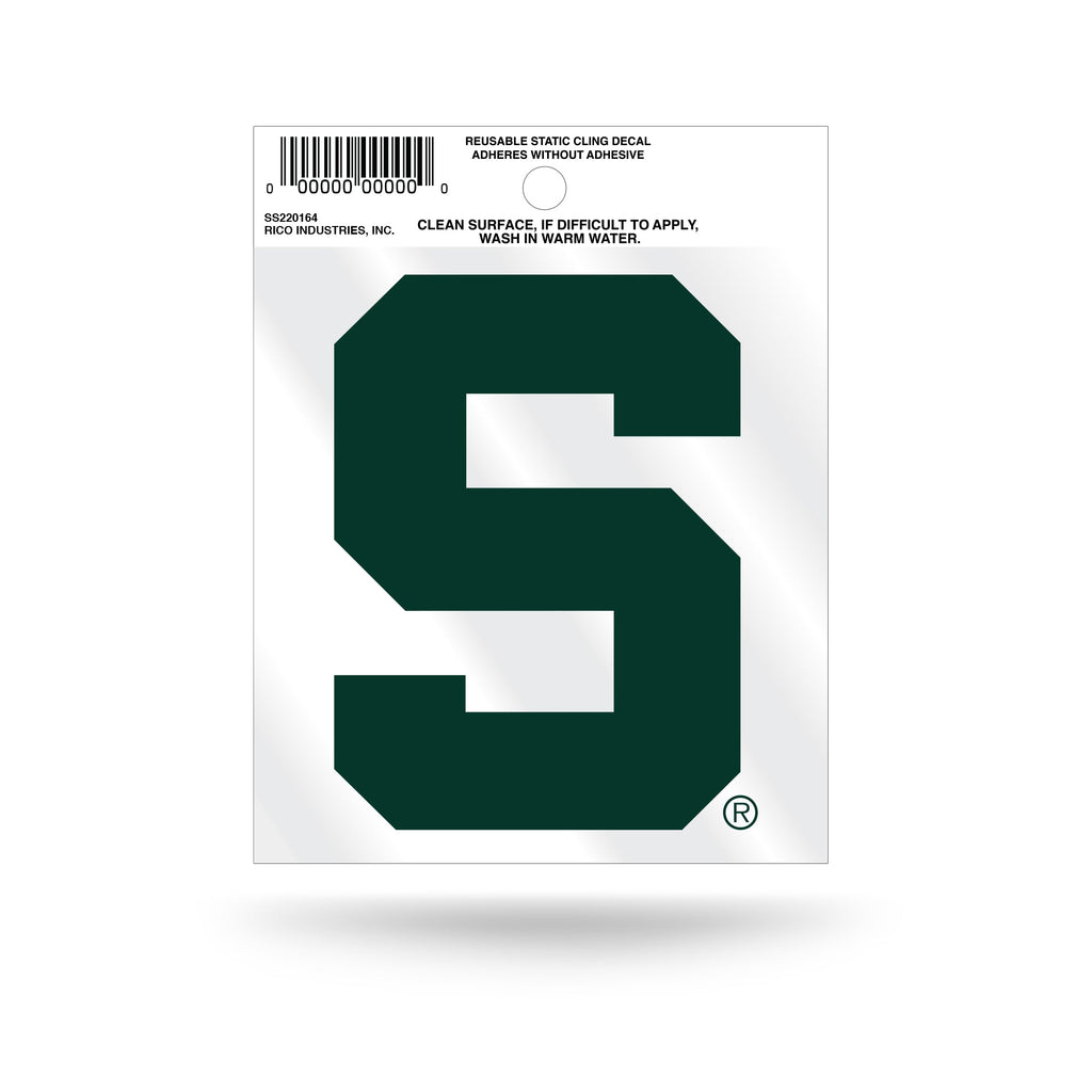 Michigan State Spartans Small Static Cling