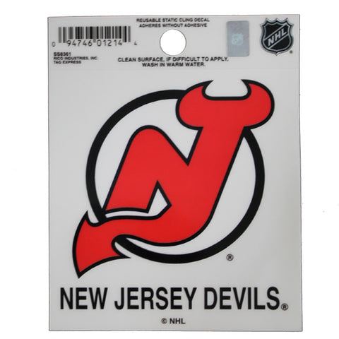 New Jersey Devils Small Static Cling