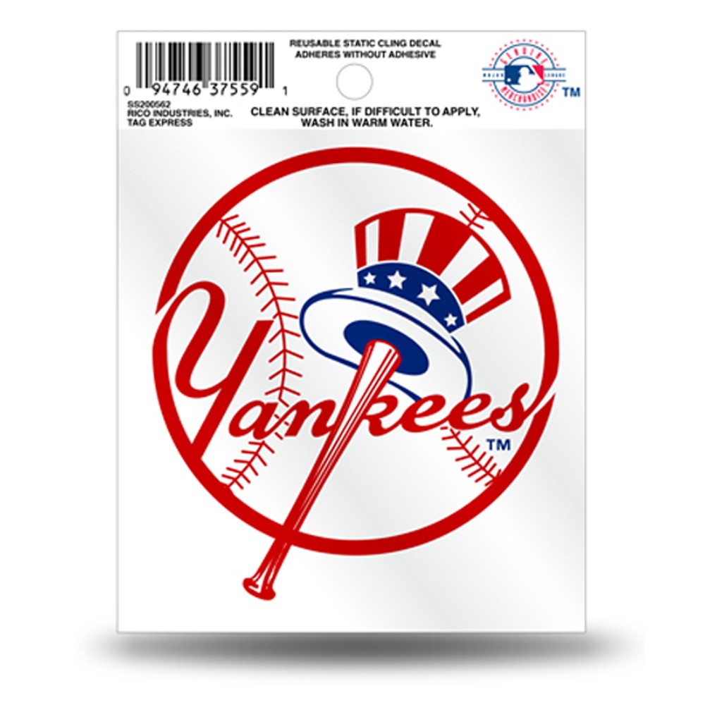 New York Yankees Small Static Cling