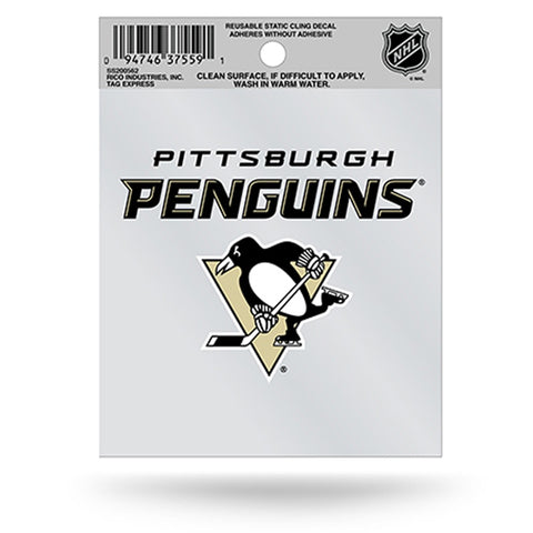 Pittsburgh Penguins Small Static Cling