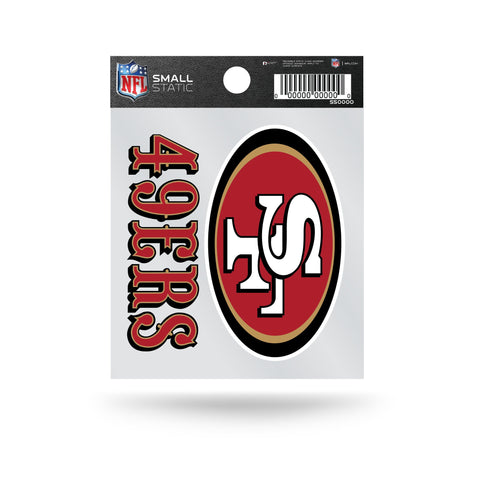 San Francisco 49ers Small Static Cling