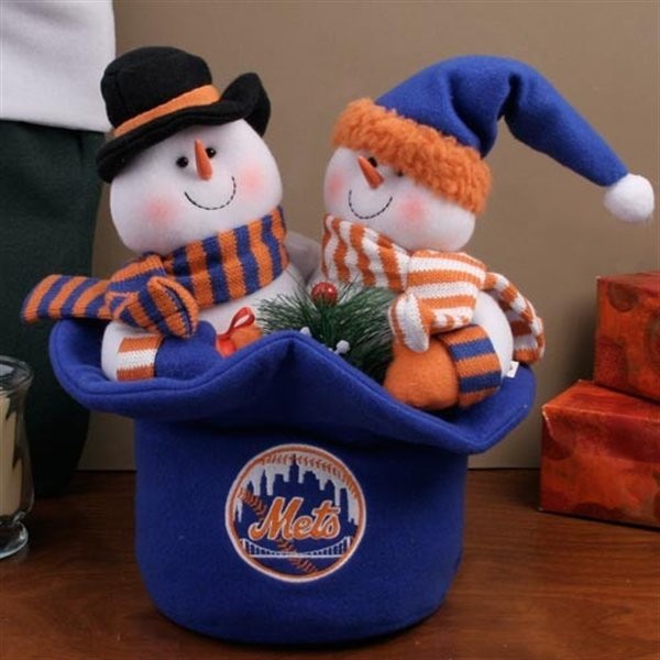 New York Mets Snowmen Top Hat