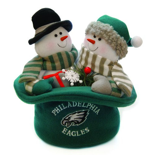 Philadelphia Eagles Snowmen Top Hat