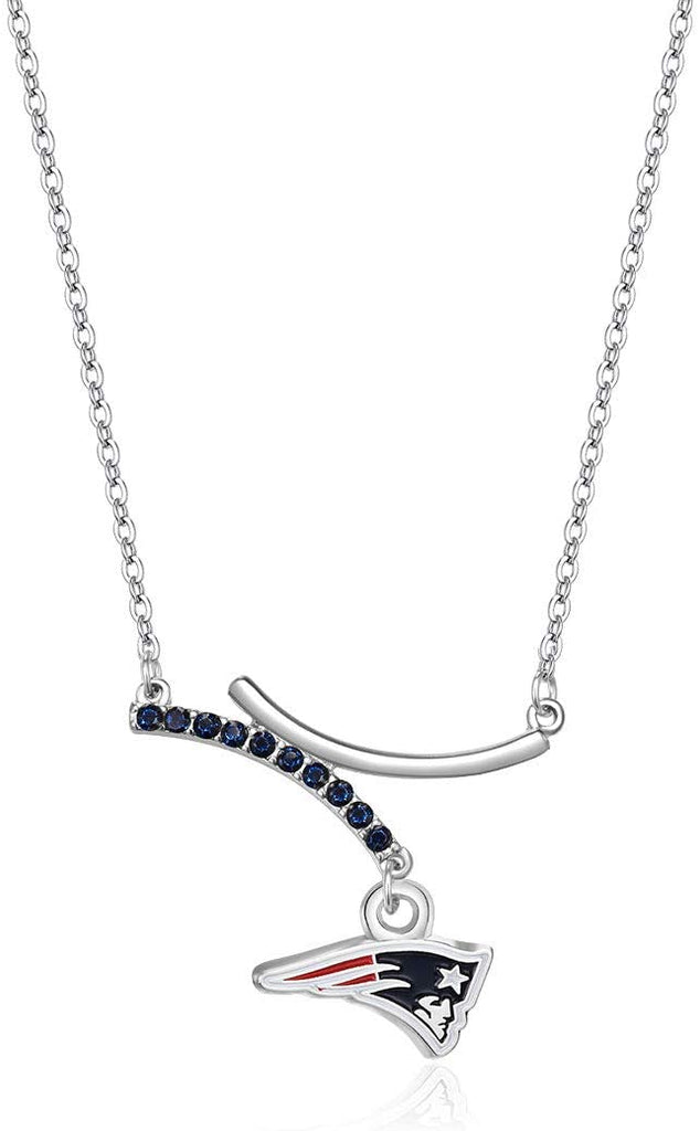 New England Patriots NFL Dual Infinity Necklace