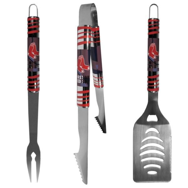 Boston Red Sox 3 Piece BBQ Set