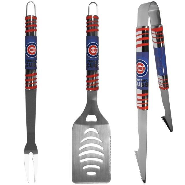 Chicago Cubs 3 Piece BBQ Set