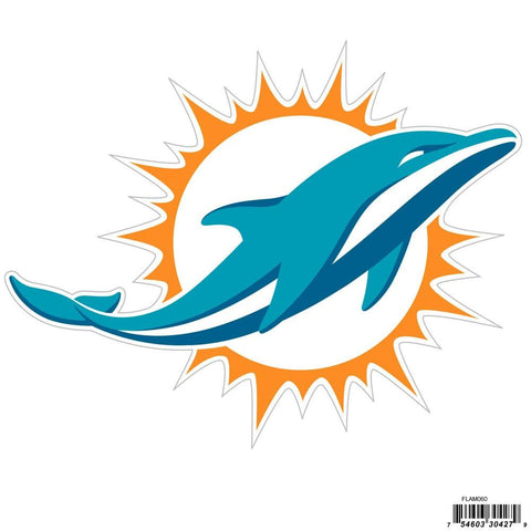 Miami Dolphins 8" Logo Magnet
