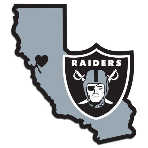 Oakland Raiders Home State Decal