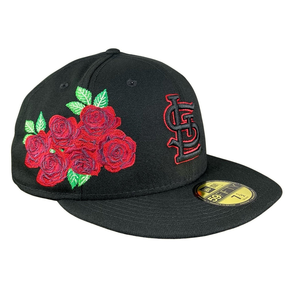 St. Louis City SC Black Basic Logo Black UV New Era 59FIFTY Fitted Hat