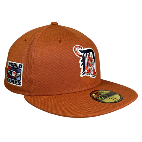Detroit Tigers Rust with Sky Blue UV 2006 ASG Sidepatch 5950 Fitted Hat –  Fan Treasures