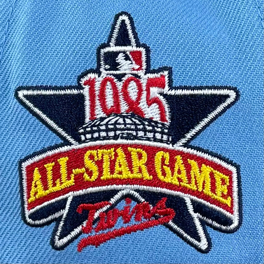 MINNESOTA TWINS 1985 ALL STAR GAME BLACK RED BRIM NEW ERA FITTED HAT –  Sports World 165