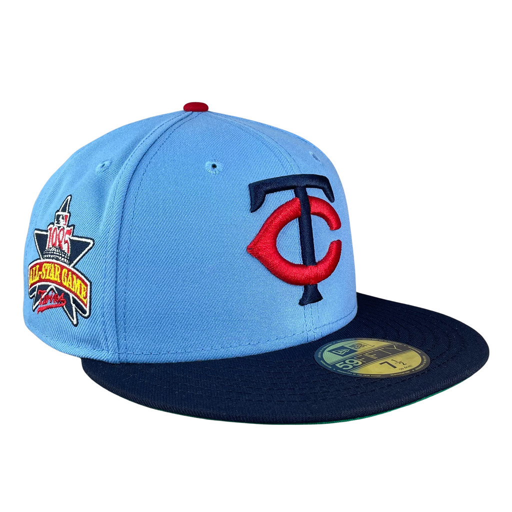 59FIFTY Minnesota Twins Sky Blue/Navy/Green 1985 All Star Game Patch